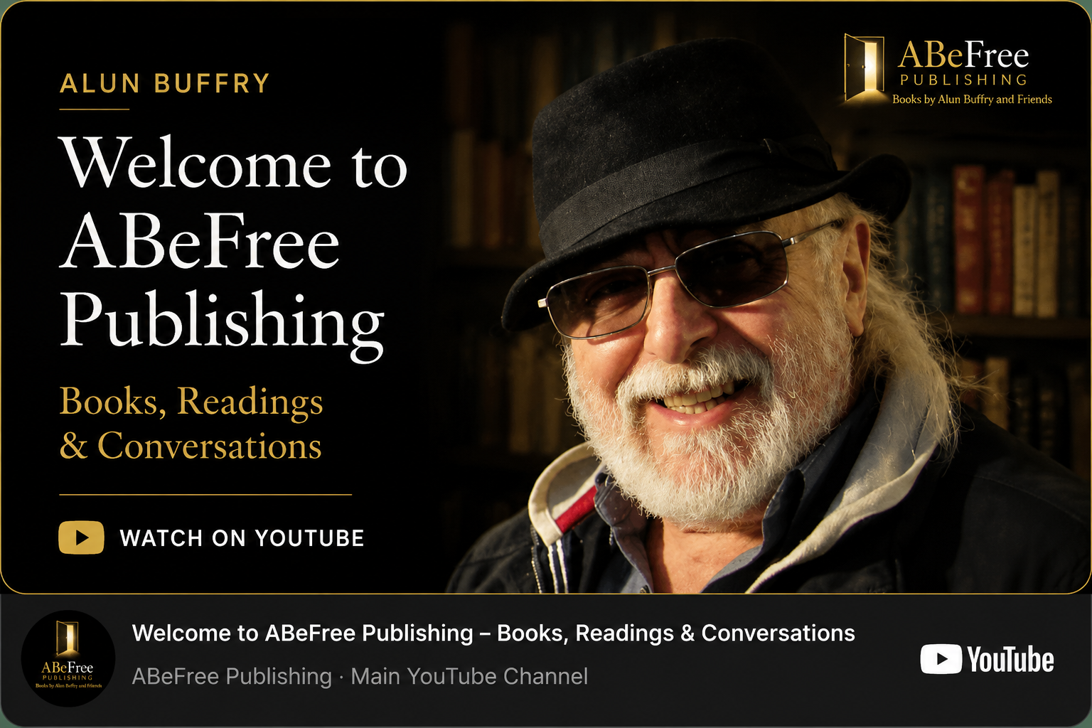 Welcome to ABeFree Publishing — Books, Readings and Conversations